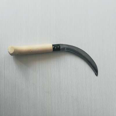 6.5inch carbon steel grass harvesting sickle knife S1319