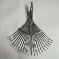 Steel landscape grass rake head 22teeth MR103