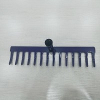 16Teeth Blue Metal Sand Soil Garden Rake Without Handle