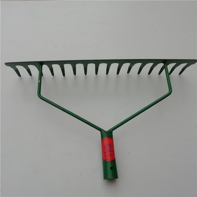 Beat selling steel concrete grass rake head