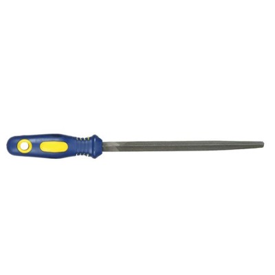 Heavy Taper Steel Files with Handle 6"